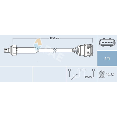 Sonda lambda 77360 FAE