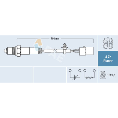 Sonda lambda 77545 FAE