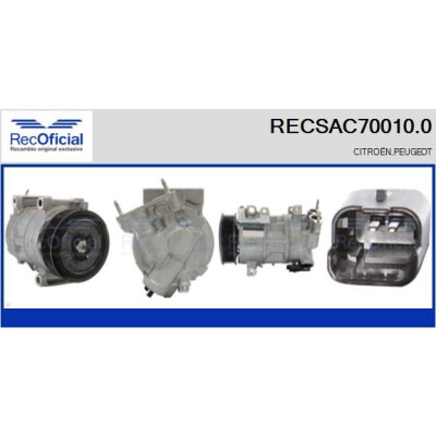 Compressore, climatizzatore RECSAC700100 RECOFICIAL
