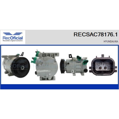 Compressore, climatizzatore RECSAC781761 RECOFICIAL