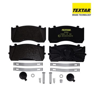 Kit pastiglie freno, Freno a disco 2918301 TEXTAR