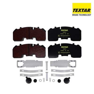 Kit pastiglie freno, Freno a disco 2930601 TEXTAR