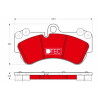 Kit pastiglie freno, Freno a disco GDB1720DTE TRW