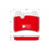 Kit pastiglie freno, Freno a disco GDB1722DTE TRW