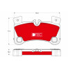 Kit pastiglie freno, Freno a disco GDB1775DTE TRW