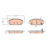 Kit pastiglie freno, Freno a disco GDB2135 TRW