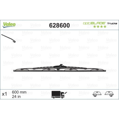 Spazzola tergi 628600 VALEO