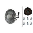 Giunto di collegamento, Ventilatore radiatore 8MV366440141 HELLA
