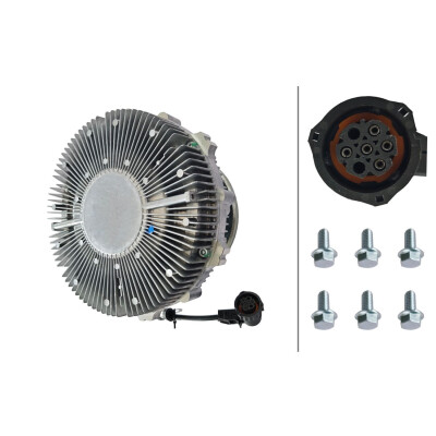 Giunto di collegamento, Ventilatore radiatore 8MV366440411 HELLA