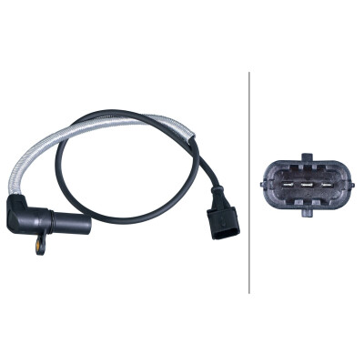 Generatore di impulsi, albero a gomiti 6PU358381821 HELLA