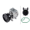 Compressore, climatizzatore 8FK366202001 HELLA