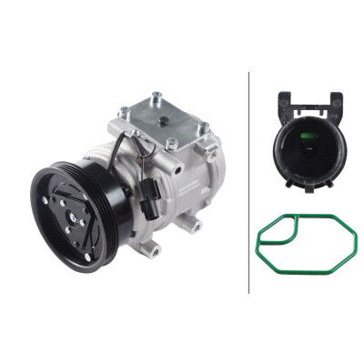 Compressore, climatizzatore 8FK366202001 HELLA