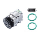 Compressore, climatizzatore 8FK366202041 HELLA
