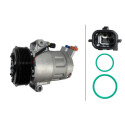 Compressore, climatizzatore 8FK366202181 HELLA