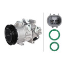 Compressore, climatizzatore 8FK366202401 HELLA