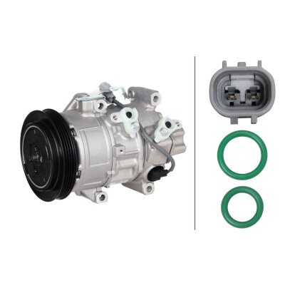 Compressore, climatizzatore 8FK366202401 HELLA