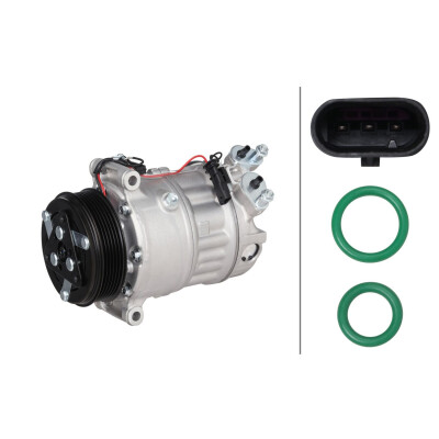 Compressore, climatizzatore 8FK366202421 HELLA