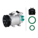 Compressore, climatizzatore 8FK366202481 HELLA
