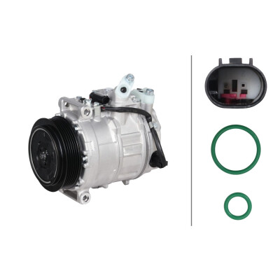 Compressore, climatizzatore 8FK366202601 HELLA
