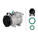 Compressore, climatizzatore 8FK366202631 HELLA