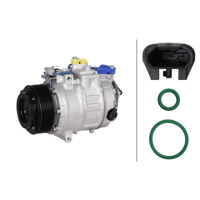 Compressore, climatizzatore 8FK366202681 HELLA