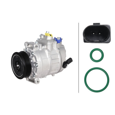 Compressore, climatizzatore 8FK366202711 HELLA