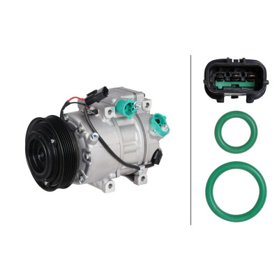 Compressore, climatizzatore 8FK366202731 HELLA