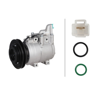 Compressore, climatizzatore 8FK366202741 HELLA