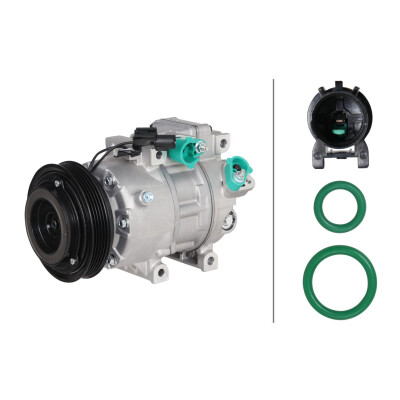 Compressore, climatizzatore 8FK366202761 HELLA