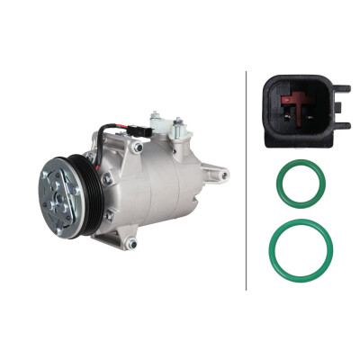 Compressore, climatizzatore 8FK366202771 HELLA