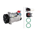 Compressore, climatizzatore 8FK366202791 HELLA