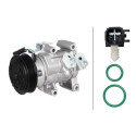 Compressore, climatizzatore 8FK366202801 HELLA