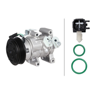Compressore, climatizzatore 8FK366202801 HELLA