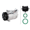 Compressore, climatizzatore 8FK366202821 HELLA