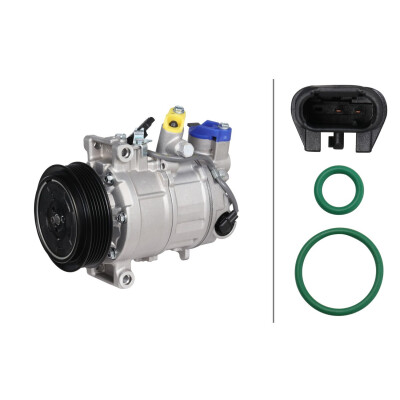 Compressore, climatizzatore 8FK366202831 HELLA