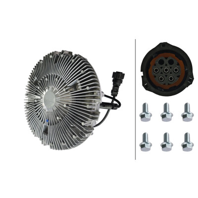 Giunto di collegamento, Ventilatore radiatore 8MV366440071 HELLA